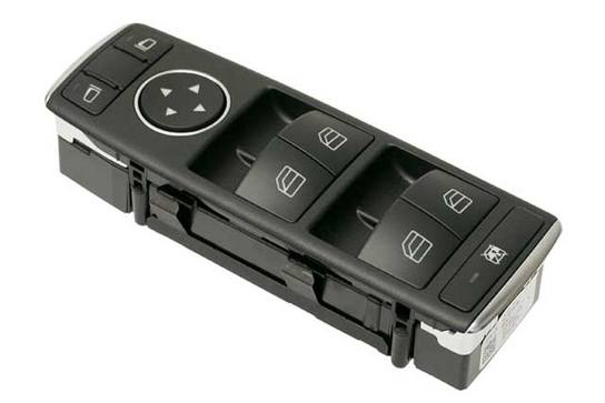 Mercedes Window Switchpack - Front Driver Side (Black) 16690543009107